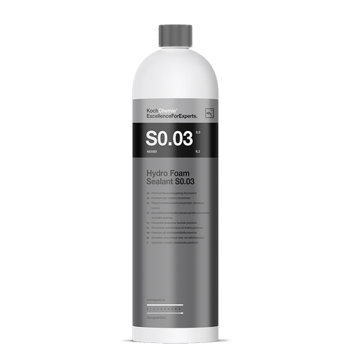 Hydro Foam Sealant S0.03 - Водоотталкивающий силоксан концентрат премиум-класса (1 л.) 465001