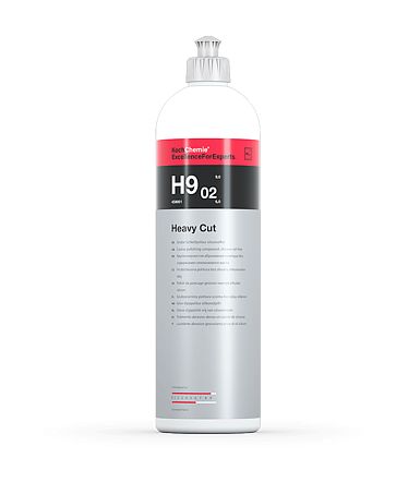 HEAVY CUT H9.02 - Абразивная полировальная паста для твёрдых лаков (1 л) 458001